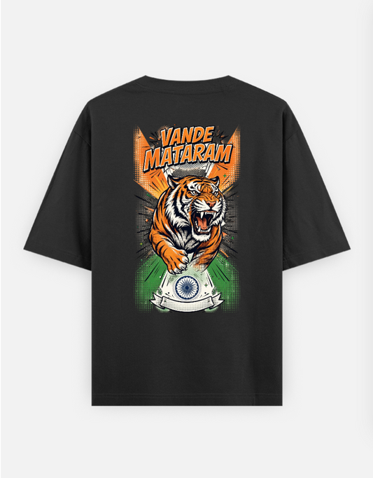 Vande Matarm T Shirt Oversized T-shirt (Back print) by @rd_digital_store