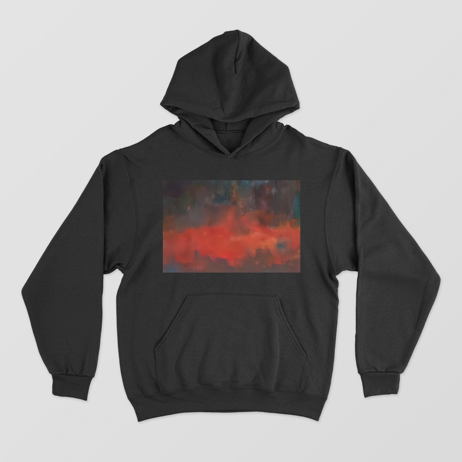 Vermillion scapes Unisex Hoodie by Lata Francis 