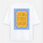 People Oversized T-shirt (Back print) by @umiq.studio