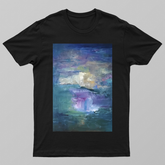 Lull before the storm Unisex T-shirt by Lata Francis 