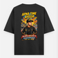 Apna Time Ayega T Shirt Oversized T-shirt (Back print) by @rd_digital_store