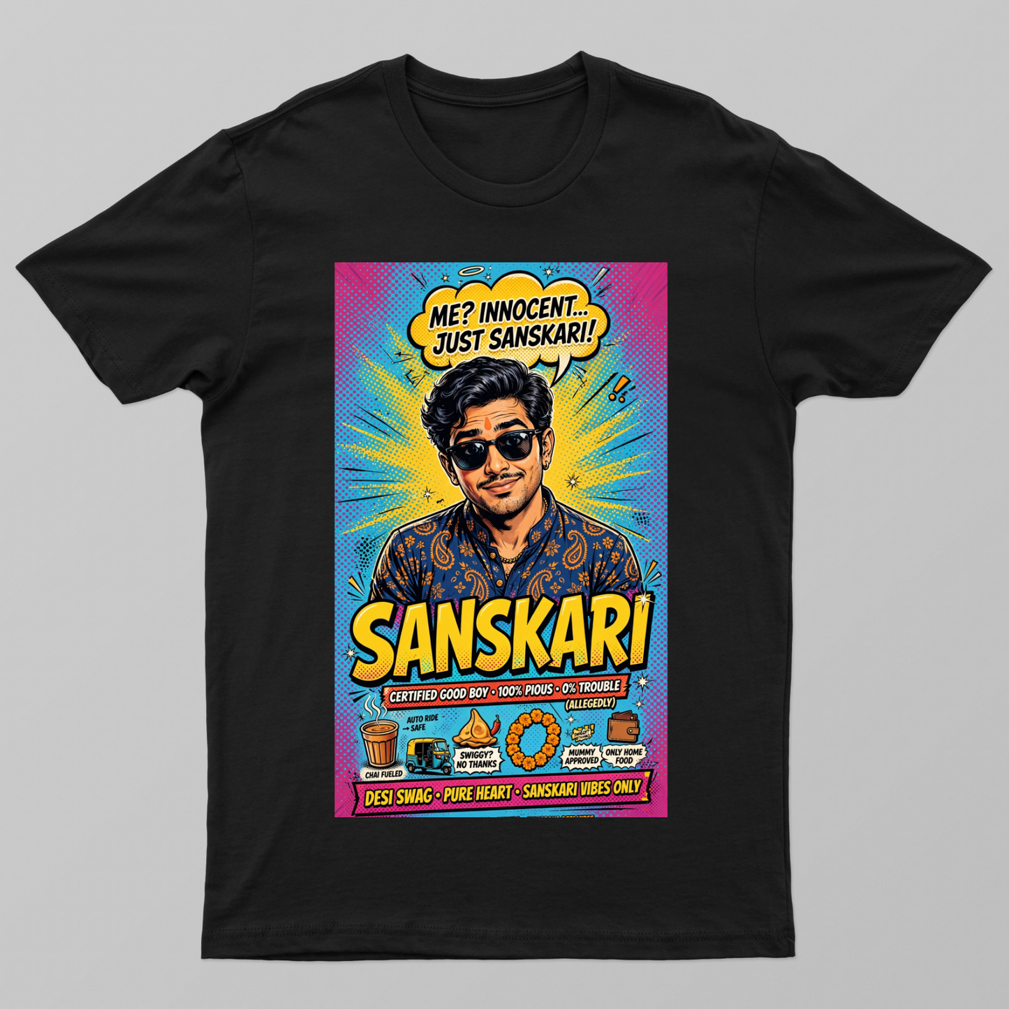 Sanskari T Shirt Unisex T-shirt by @rd_digital_store