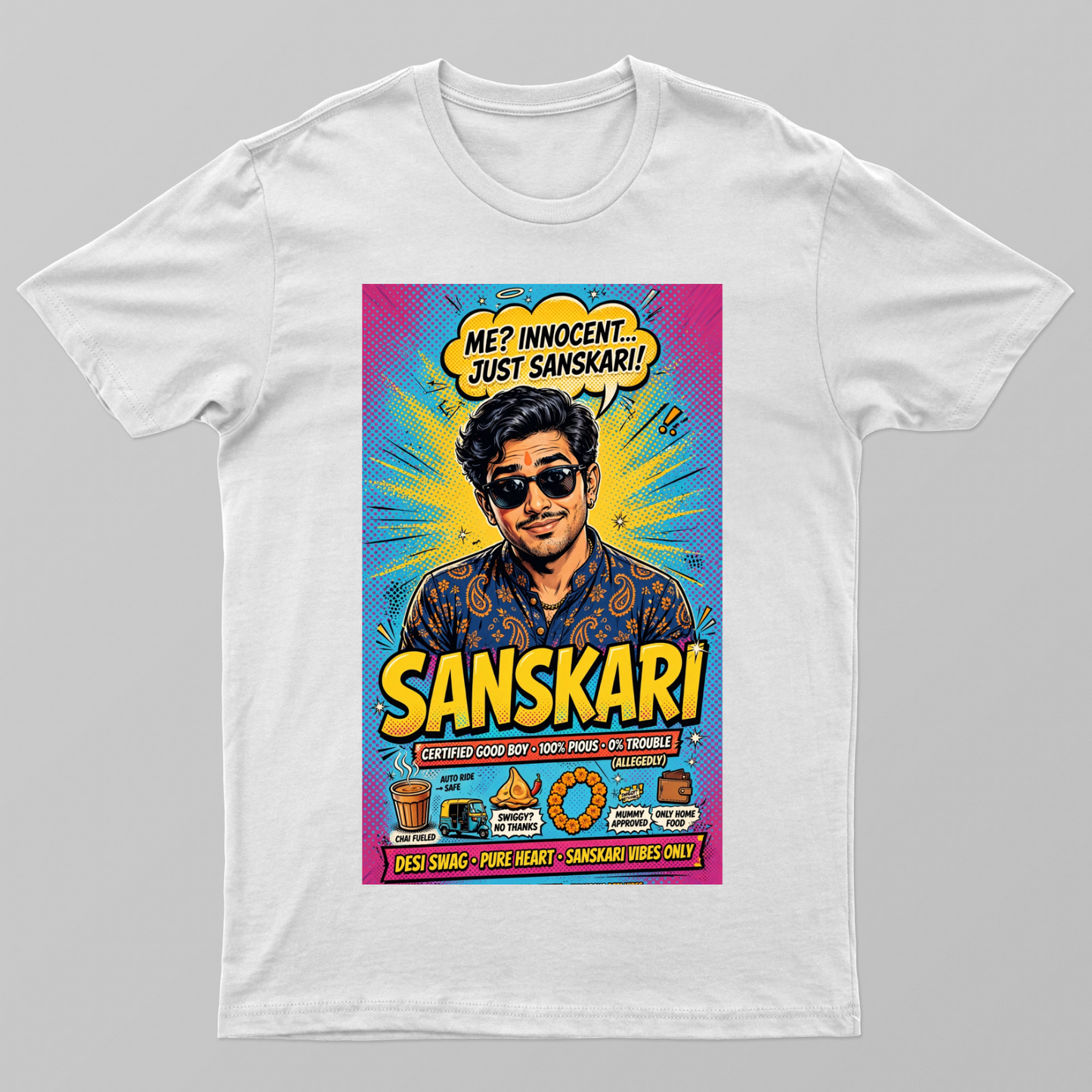 Sanskari T Shirt Unisex T-shirt by @rd_digital_store