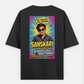 Sanskari T Shirt Oversized T-shirt (Back print) by @rd_digital_store