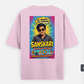 Sanskari T Shirt Oversized T-shirt (Back print) by @rd_digital_store