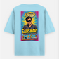 Sanskari T Shirt Oversized T-shirt (Back print) by @rd_digital_store