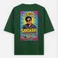 Sanskari T Shirt Oversized T-shirt (Back print) by @rd_digital_store