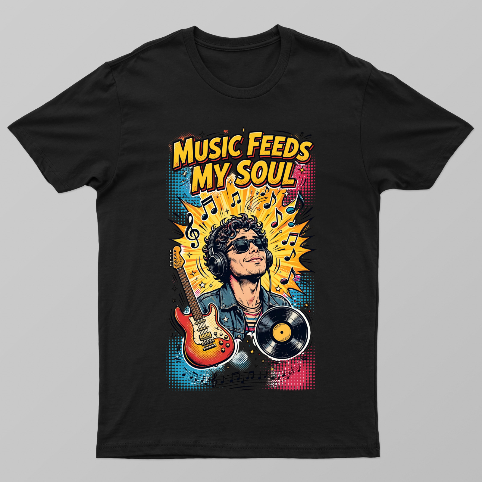 Music Soul T Shirt Unisex T-shirt by @rd_digital_store