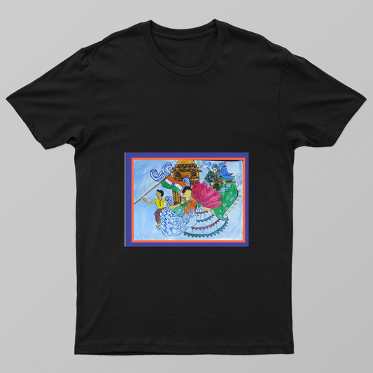 Harmony in motion Unisex T-shirt by MAHALAKSHMI SRIKANTH