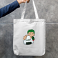 Zoro Onigiri Zipper Tote Bag by @paintilistic
