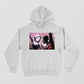 Spider-Man & Spider-Girl | Miles Morales & Gwen Stacy | Unisex Hoodie (Black & White) Unisex Hoodie by @sara.khadr1