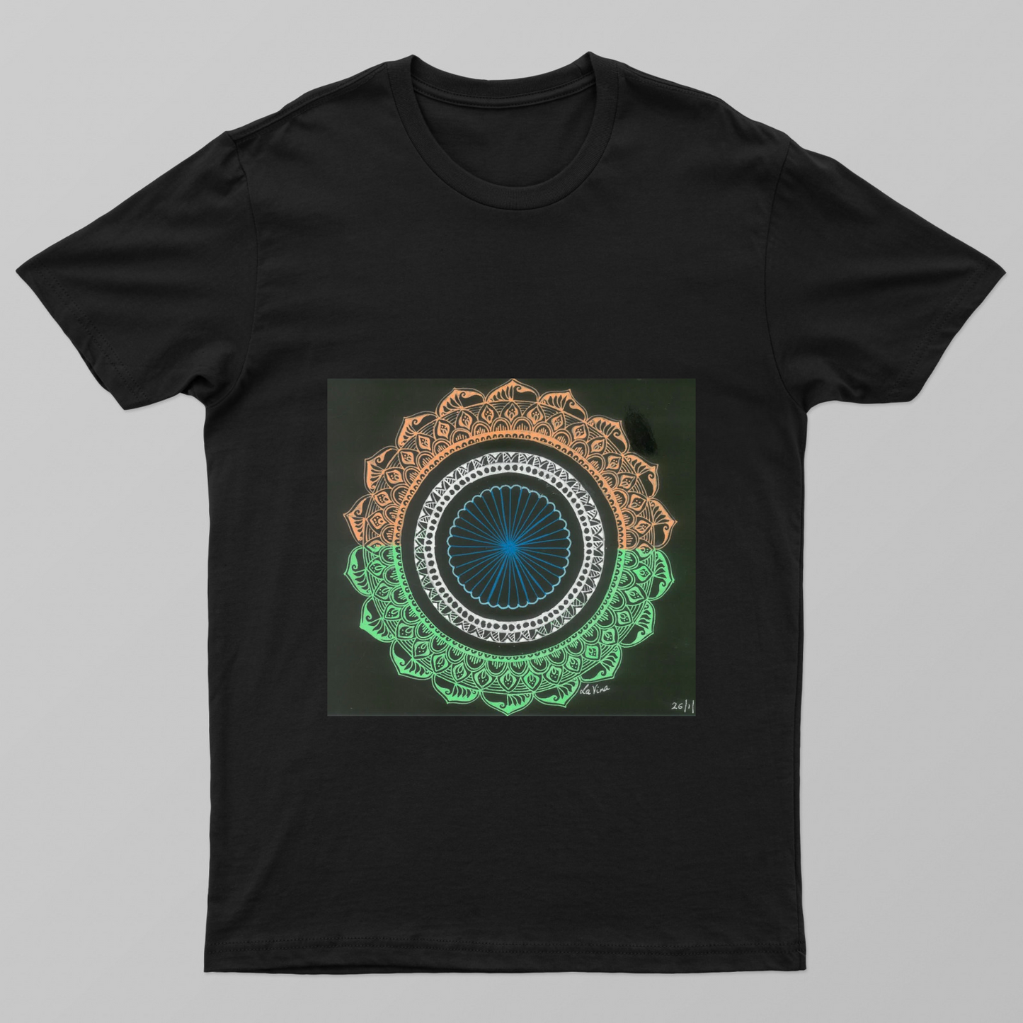 India Unisex T-shirt by @arty_lav