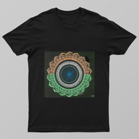 India Unisex T-shirt by @arty_lav