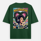 Music & Soul T Shirt Oversized T-shirt (Back print) by @rd_digital_store