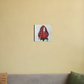 Chocolate dripping ok strawberry 8"x8" Canvas Poster by @tahseen.art.zone