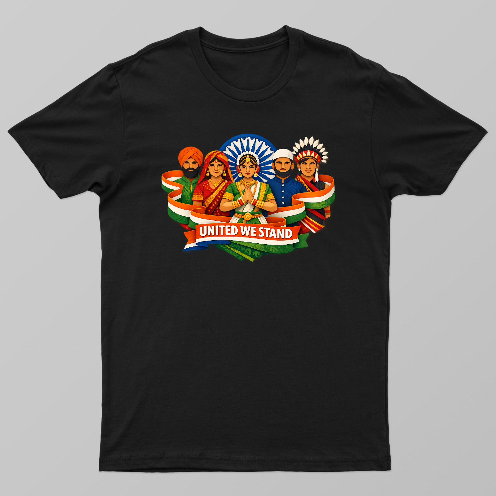 UNITED WE STAND Unisex T-shirt by @URBANDIGISTOR_21