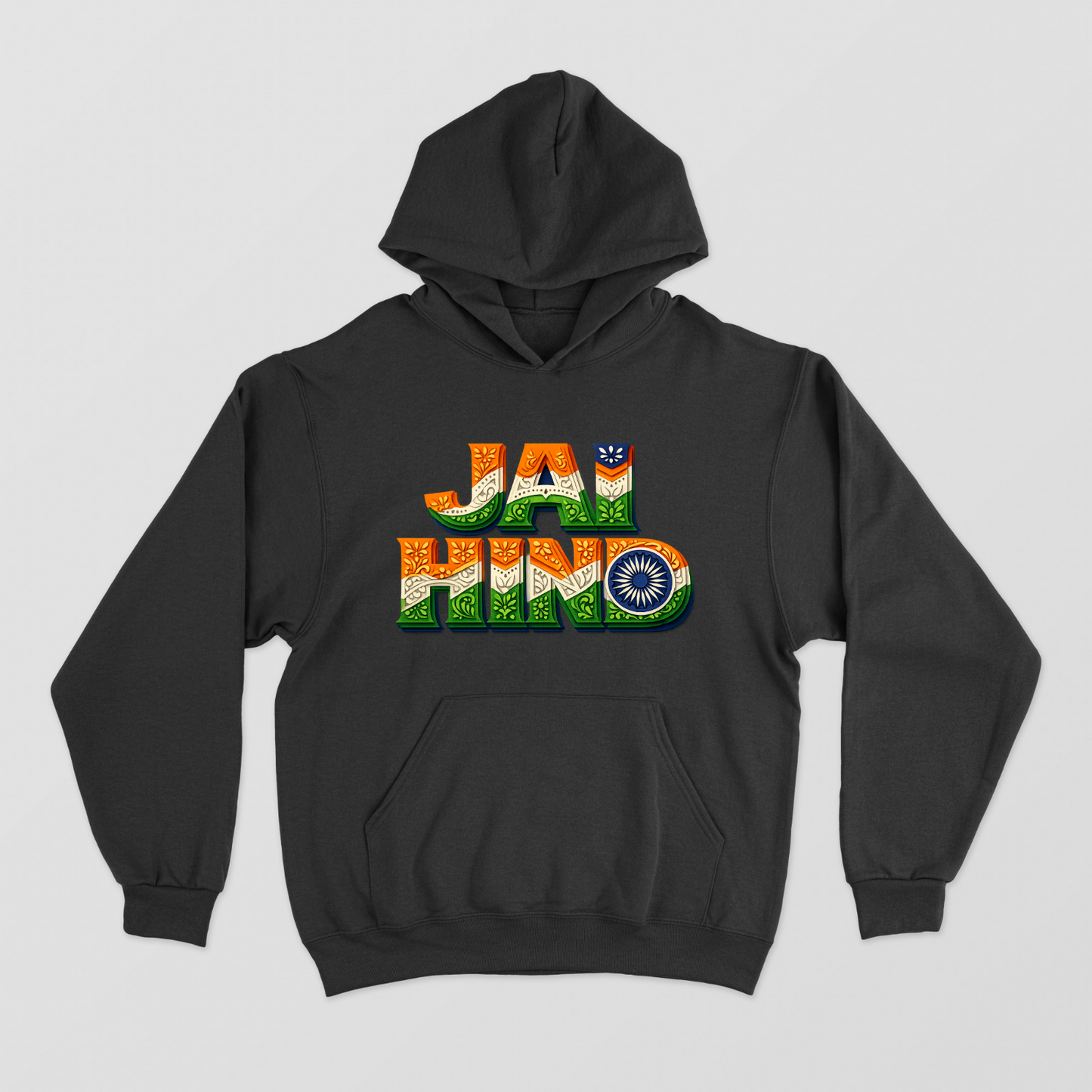 JAI HIND Unisex Hoodie by @URBANDIGISTOR_21