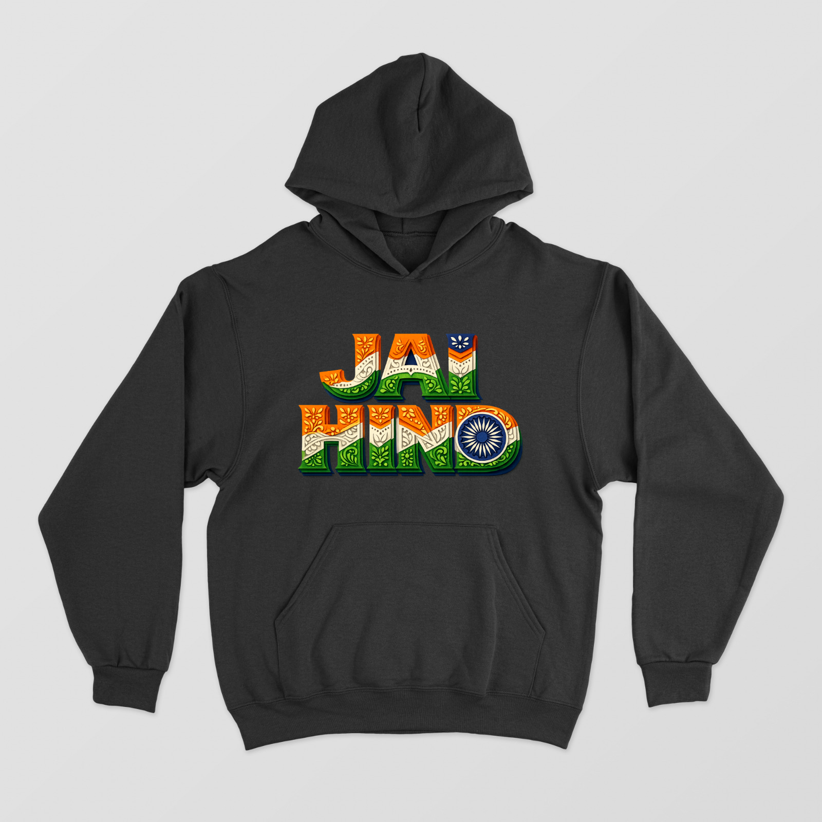 JAI HIND Unisex Hoodie by @URBANDIGISTOR_21
