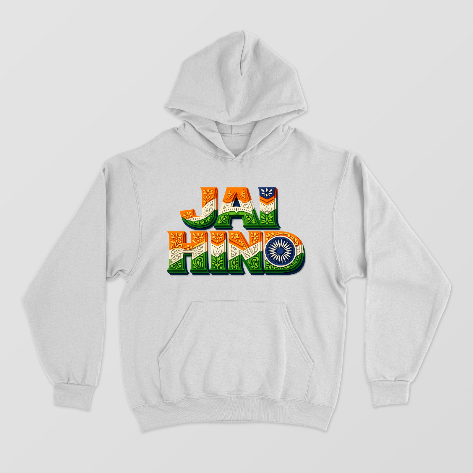 JAI HIND Unisex Hoodie by @URBANDIGISTOR_21