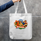 UNITED WE STAND Zipper Tote Bag by @URBANDIGISTOR_21