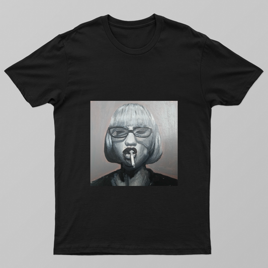 Smoking out the window Unisex T-shirt by @rkcreates04