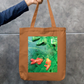 Fish design Zipper Tote Bag by @artdoorbymegha