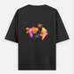 Love fish design Oversized T-shirt (Back print) by @artdoorbymegha