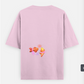 Love fish design Oversized T-shirt (Back print) by @artdoorbymegha
