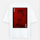 The Meal (BACK PRINT) Oversized T-shirt (Back print) by Rishit Chakraborty