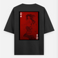 The Meal (BACK PRINT) Oversized T-shirt (Back print) by Rishit Chakraborty