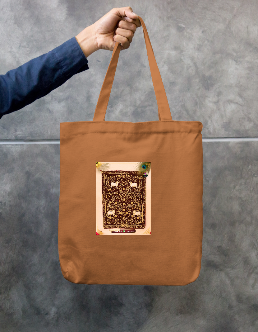 Sawan Zipper Tote Bag by Urvashi Rathore 
