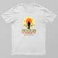 Motivational Hiking & Nature Sunset Graphic Tee Unisex T-shirt by SeJaa_Studio