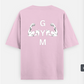 Gym Oversized T-shirt (Back print) by Virendra Giri