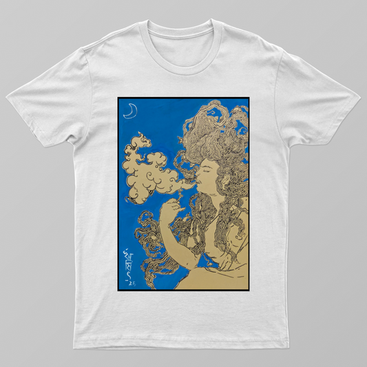 Smoke Unisex T-shirt by Rishit Chakraborty