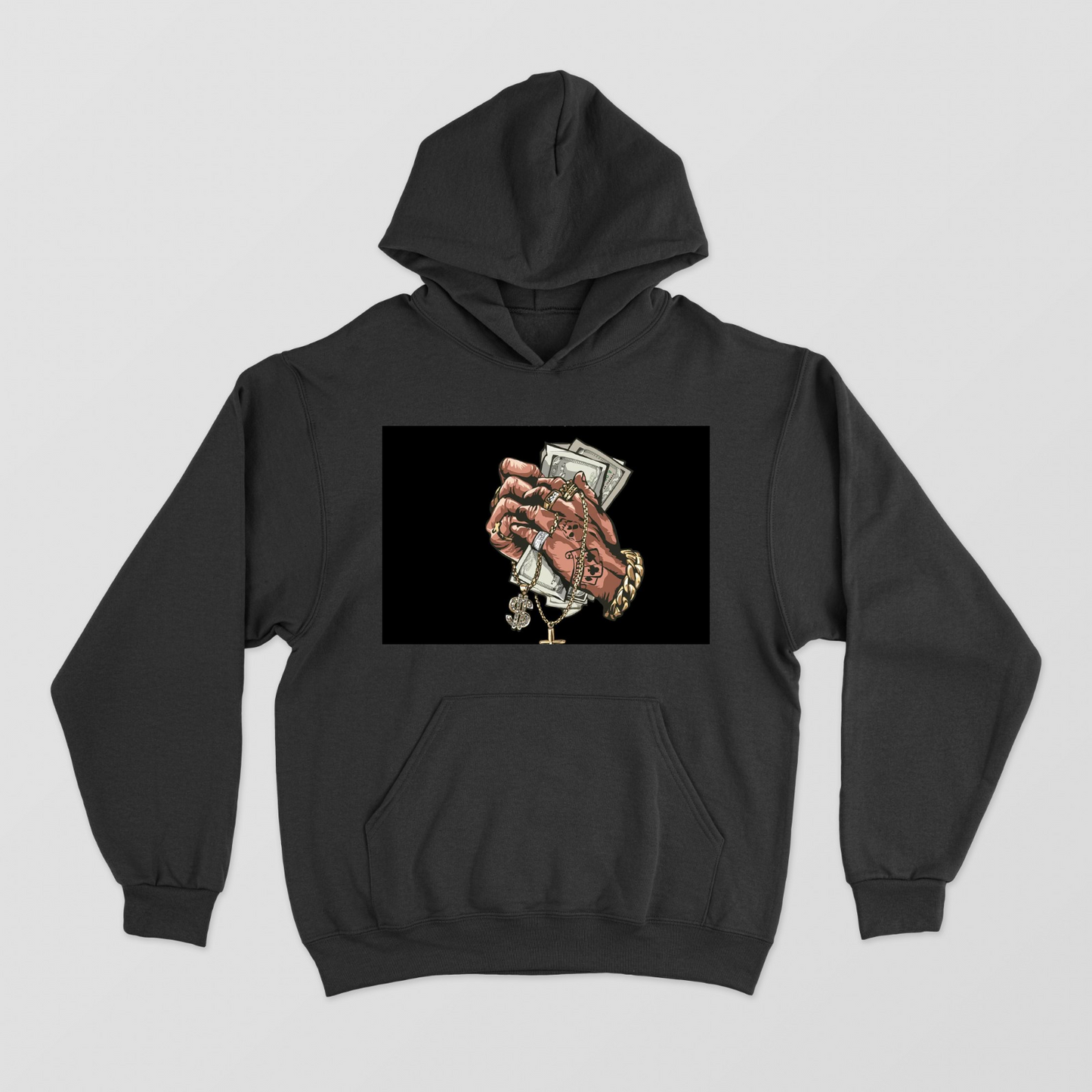 Cash hand street wear unisex hoodie Unisex Hoodie by @zunier21