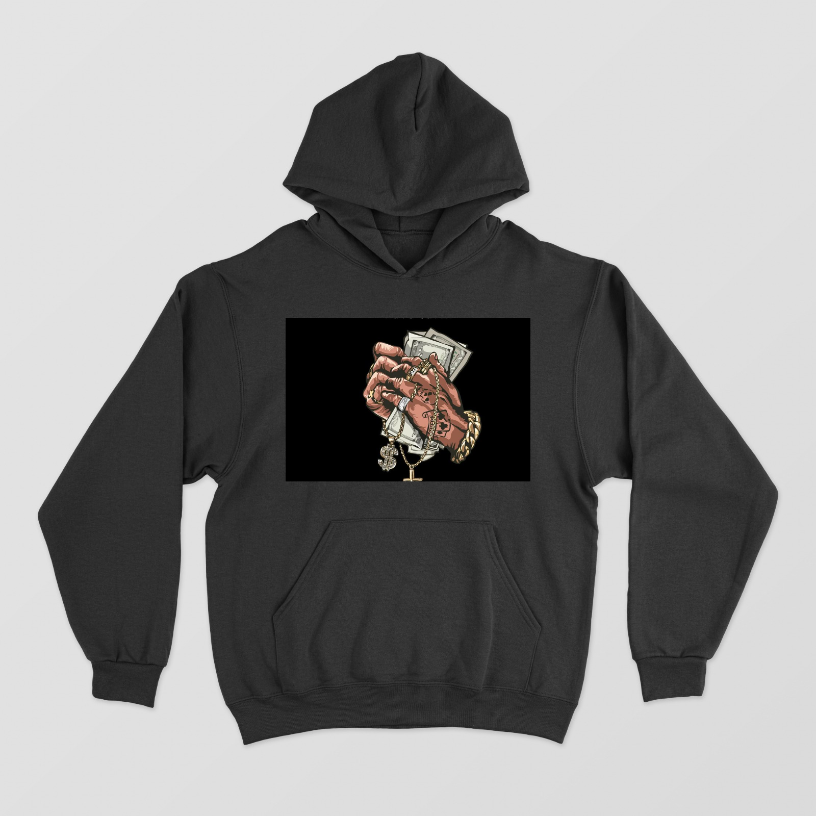 Cash hand street wear unisex hoodie Unisex Hoodie by @zunier21
