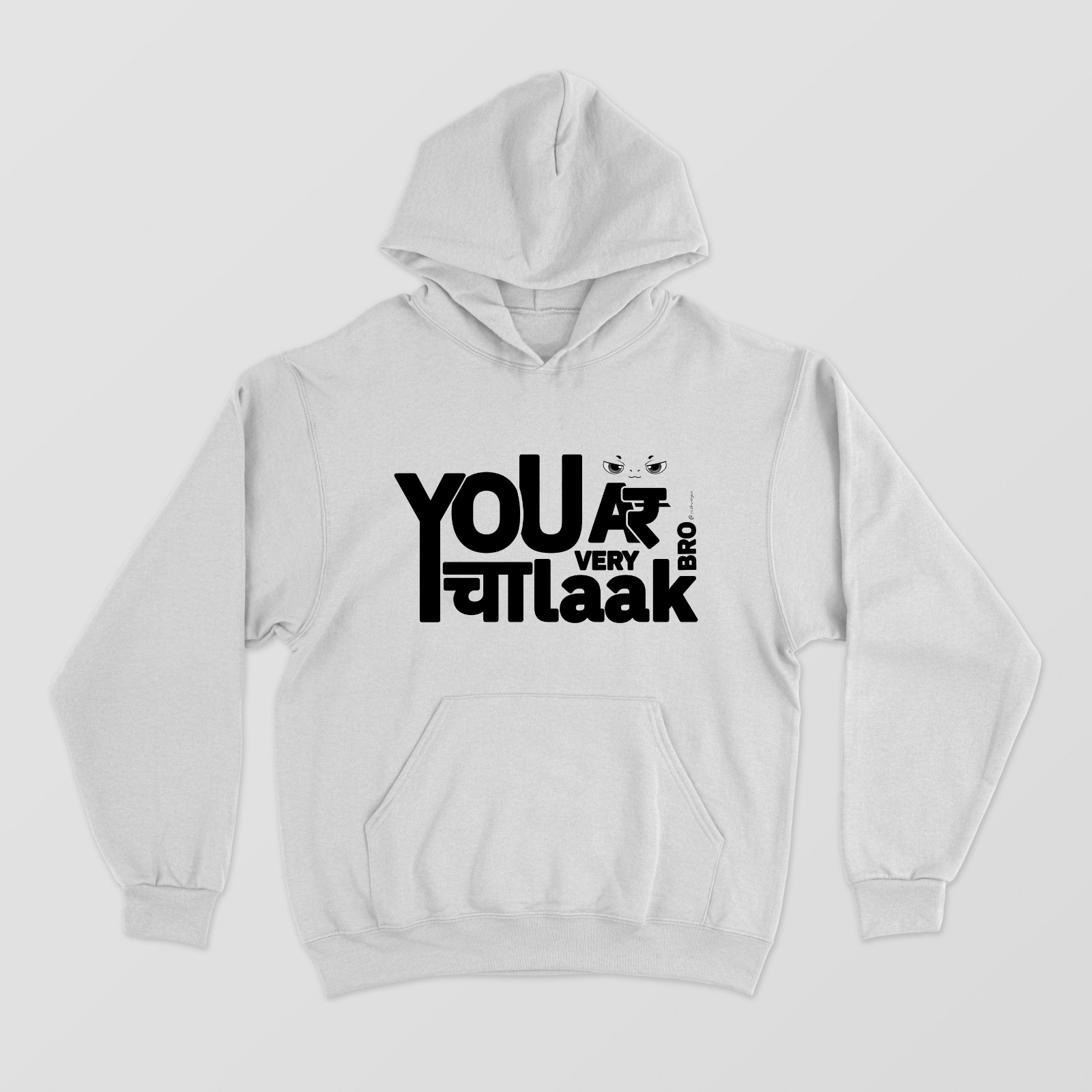 Chalaak Bro-W Unisex Hoodie by @Vishradynix