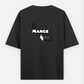 Dil mange more Oversized T-shirt (Back print) by @artdoorbymegha