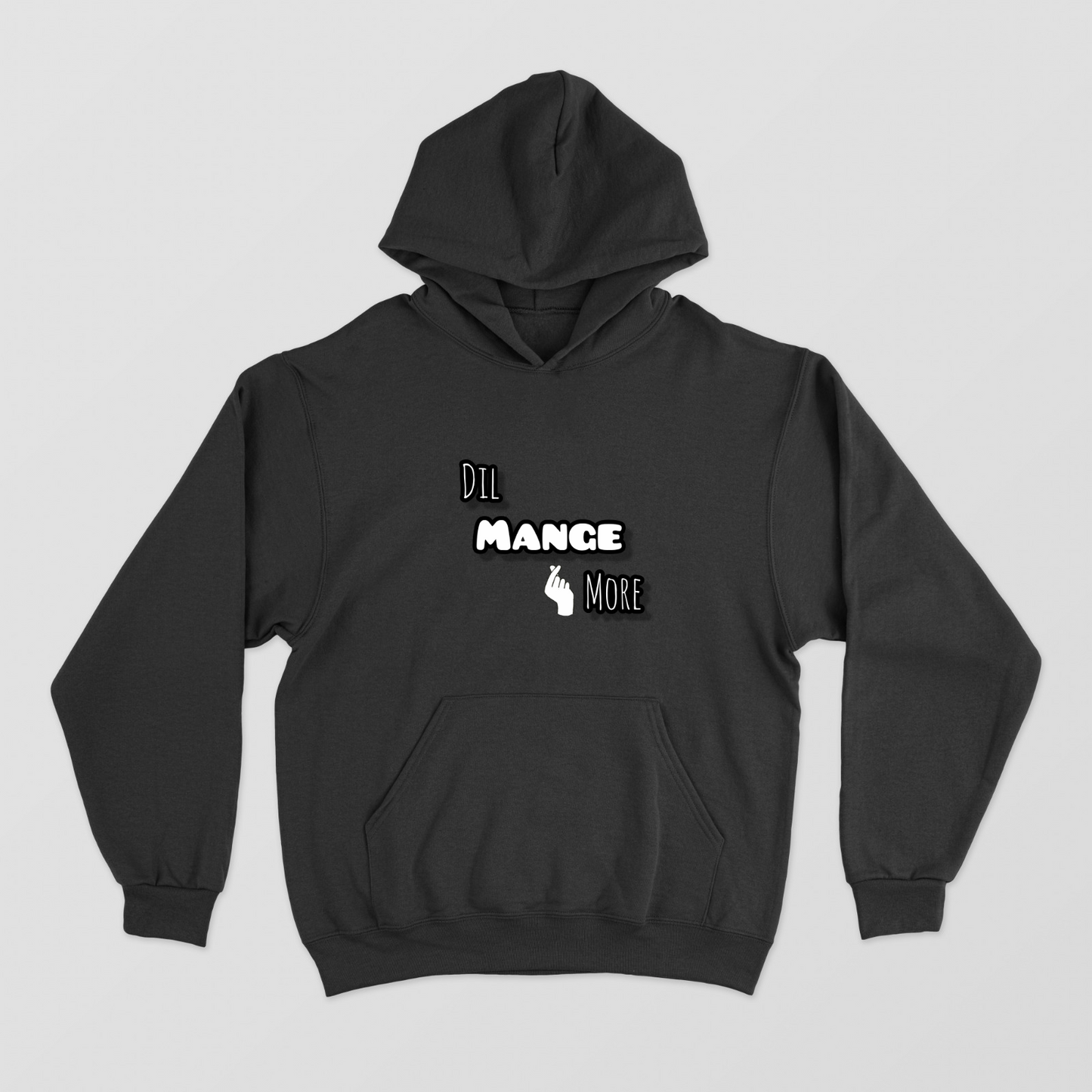Dil mange more Unisex Hoodie by @artdoorbymegha