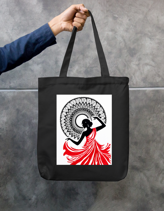 Mandala art design Zipper Tote Bag by @art_byvidhiiii