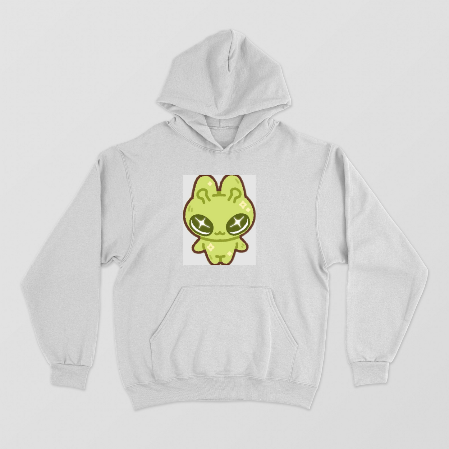 Cute cat alian Unisex Hoodie by @brainless_life_withoutbrain