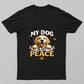 Dog lover Unisex T-shirt by Arafat Kanaf Mahmoud Hassan