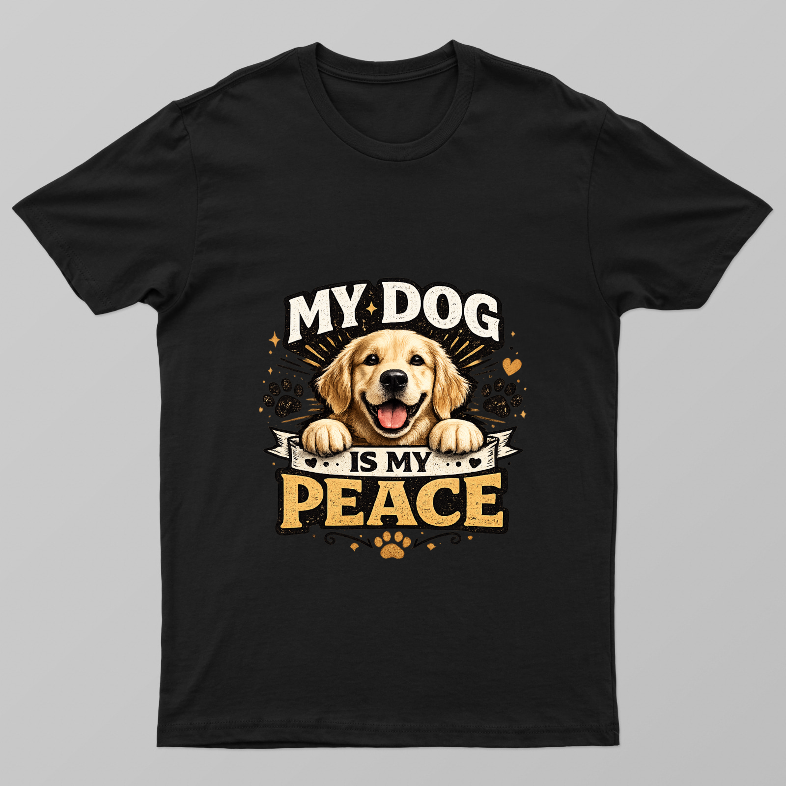 Dog lover Unisex T-shirt by Arafat Kanaf Mahmoud Hassan