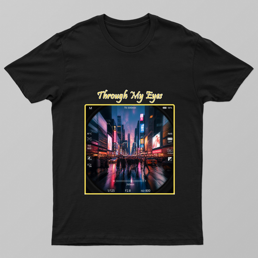 Through My Eyes Unisex T-shirt by @_digital_scribbler_