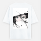 Anime Oversized t shirt Oversized T-shirt (Back print) by Salchim Marak