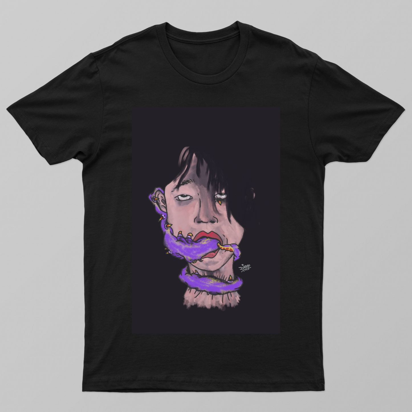 Love Worm Unisex T-shirt by @diegoingaway