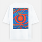 I see it all Oversized T-shirt (Back print) by @ananya.dibuja