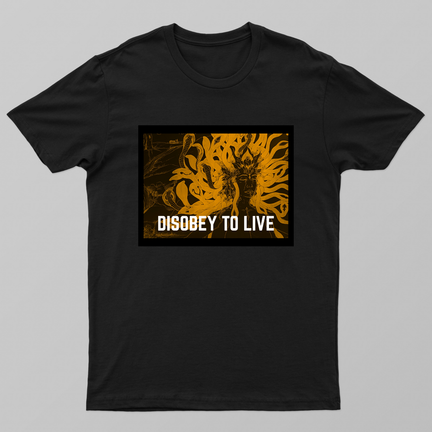 Medusa(disobedience2) Unisex T-shirt by Rishit Chakraborty