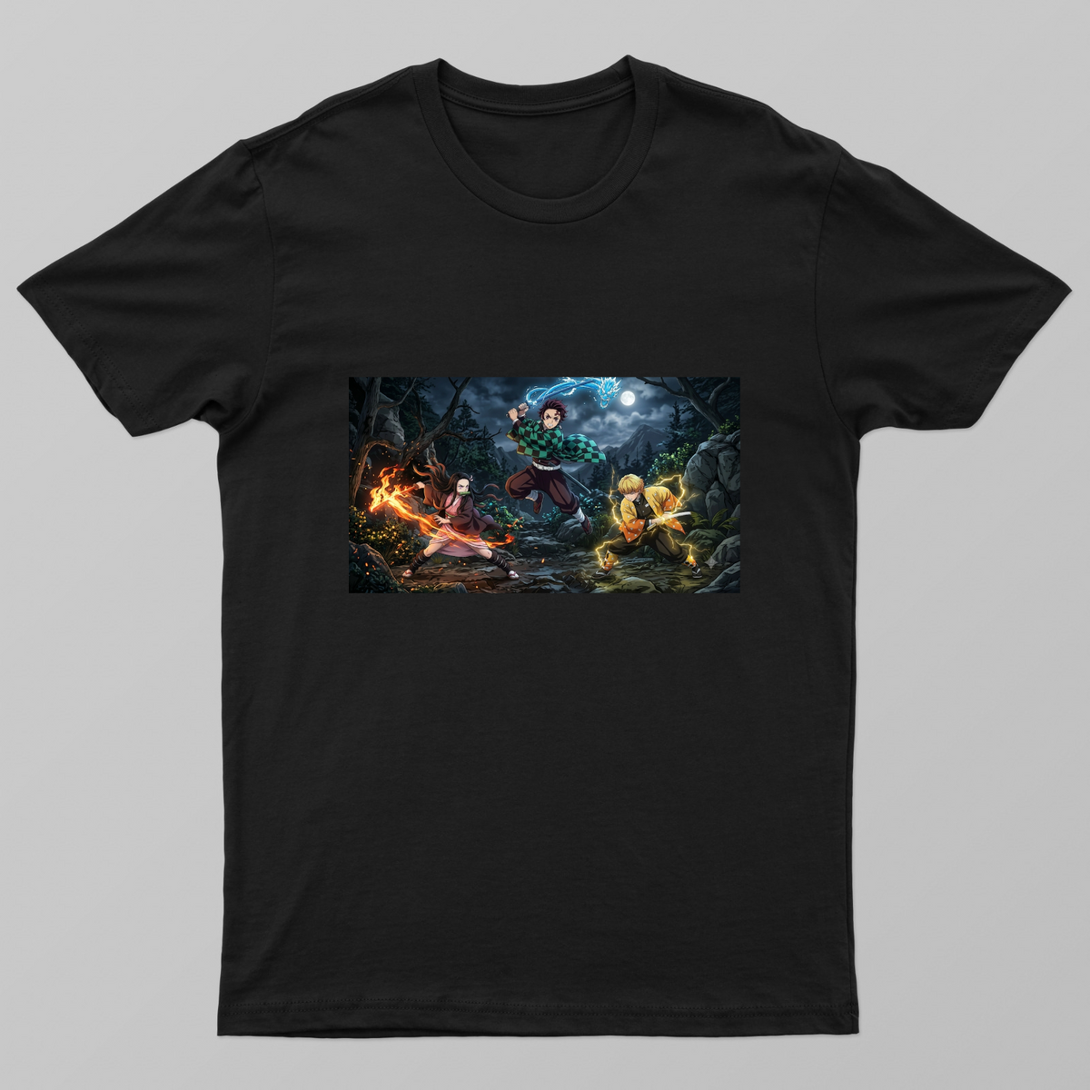 Demon slayer Unisex T-shirt by Umme Ruman