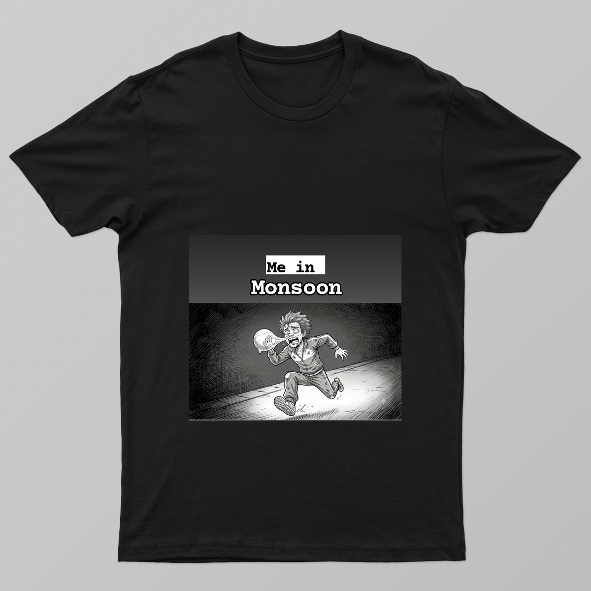 Monsoon Unisex T-shirt by Umme Ruman